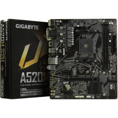 М/П SOC-AM4 Gigabyte A520M S2H 2xDDR4 mATX