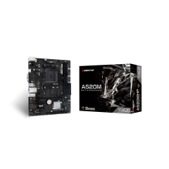 М/П SOC-AM4 Biostar Biostar A520MHP A520 2xDDR4 mATX AC`97 8ch(7.1) GbLAN RAID+VGA+HDMI