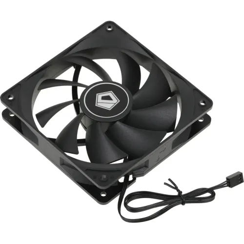 Кулер корпус 120x120x25 ID-Cooling FL-12025K черный 1250rpm 3-pin