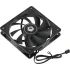 Кулер корпус 120x120x25 ID-Cooling FL-12025K черный 1250rpm 3-pin