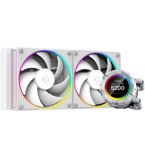 Система жидкостного охлаждения ID-Cooling SL240 White