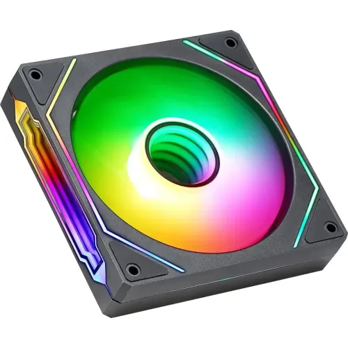 Кулер корпус 120x120x25 Formula Floe 12BK ARGB 4-pin+3-pin черный