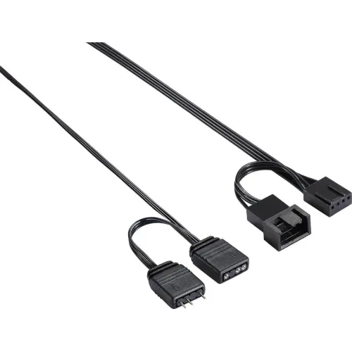 Кулер корпус 120x120x25 Formula Floe 12BK ARGB 4-pin+3-pin черный