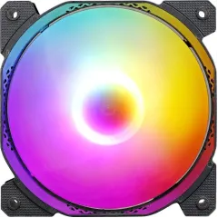 Кулер корпус 120x120x25  Formula Cosmic 12WH FR RGB 3-pin 4-pin (Molex) черный 