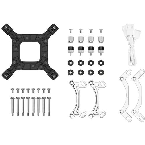 Система жидкостного охлаждения DeepCool LE240 WH V2 ARGB белый