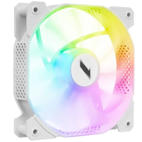 Кулер корпус 120x120x25 1STPLAYER F1 F1-WH LED 5-color 1000rpm 3pin white