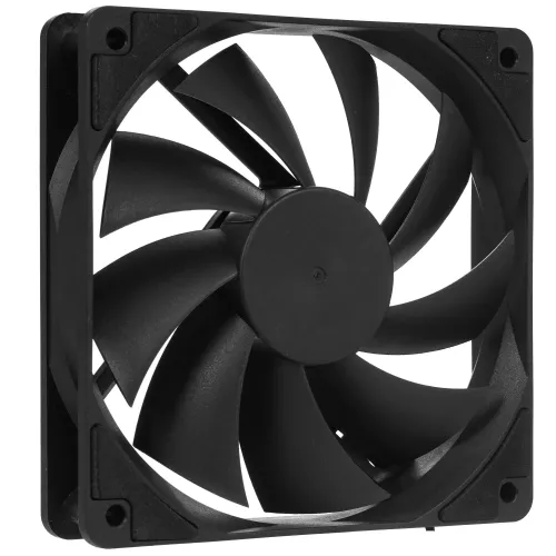Кулер корпус 120x120x25 Digma DFAN-120-9 черный 1200rpm 3-pin 4-pin (Molex)
