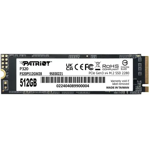 SSD M.2 512Gb Patriot P320P512GM28 P320 2280