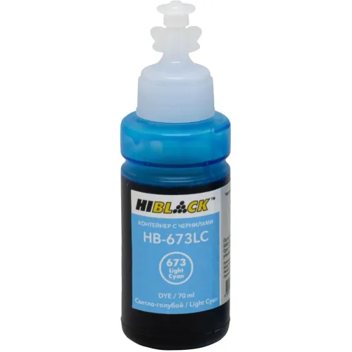 Чернила Hi-Black 70мл (L.Cyan) EPSON L8050/L18050 (HB-108)