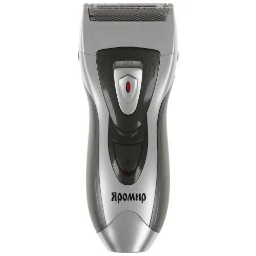 Бритва ЯРОМИР ЯР-100, сеточная, черная/серебро