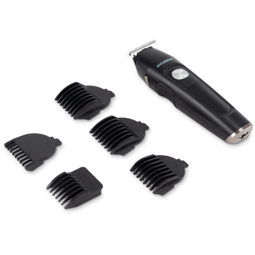 Машинка для стрижки Hyundai H-HC7120 серебристый/черный (акб)(набор)