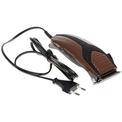 Машинка для стрижки CENTEK CT-2113 черный/коричневый (сет.)