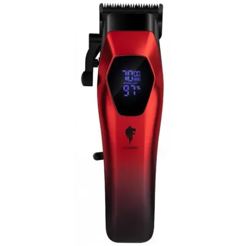 Машинка для стрижки LEONORD LE-1239 красная (111228) (акб)