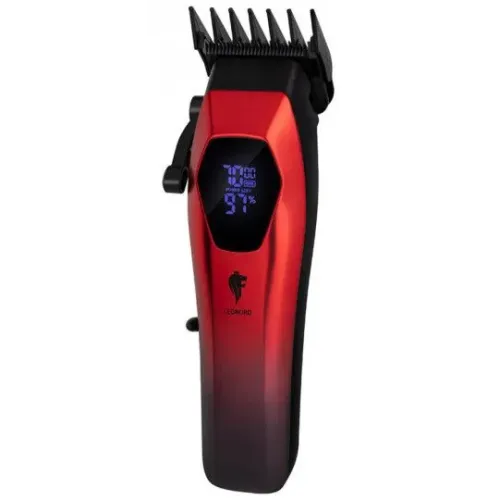 Машинка для стрижки LEONORD LE-1239 красная (111228) (акб)