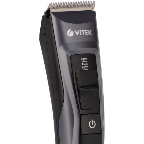 Машинка для стрижки VITEK VT-2582 черная/серая (акб/сет.)