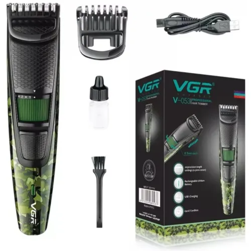 Машинка для стрижки (триммер) VGR V-053 хаки