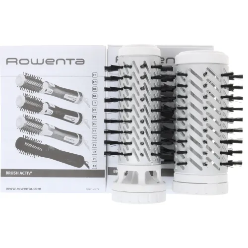 Фен-расческа Rowenta CF9520F0 белая/золотистая