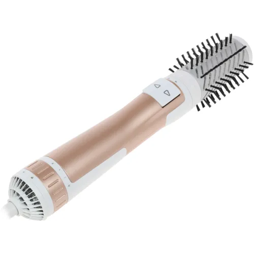 Фен-расческа Rowenta CF9520F0 белая/золотистая