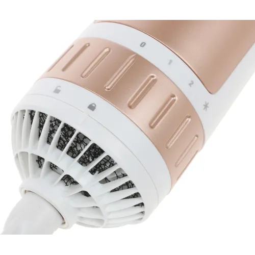 Фен-расческа Rowenta CF9520F0 белая/золотистая