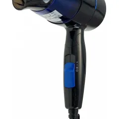 Фен DELTA DL-0907 черный/синий