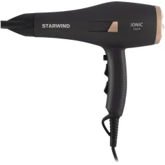 Фен STARWIND SHD 6077 графит/золотой