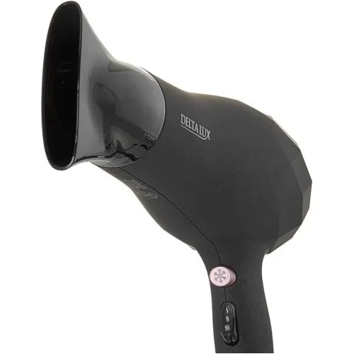 Фен DELTA LUX DL-0941 розовый/черный