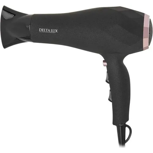 Фен DELTA LUX DL-0941 розовый/черный