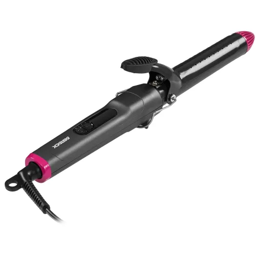 Щипцы БЕРДСК 2301 черный/розовый (25 мм)