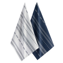 Полотенце кухонное PROVANCE Нэви, текстиль,40х60 см, (434-159)