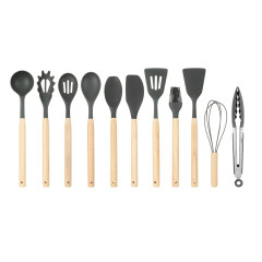 Набор кух. принадлежностей SATOSHI Аллон, 12 пр., серый (881-340)