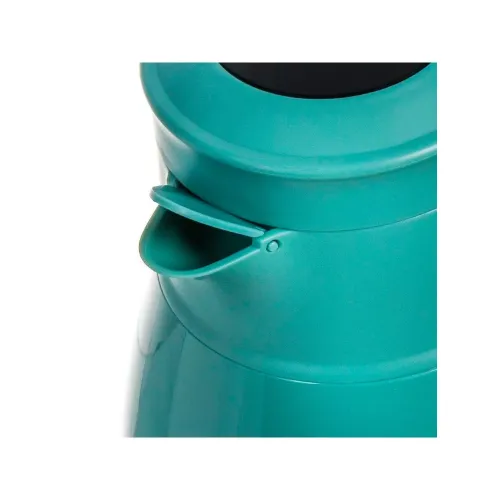 Термос DANIKS ED-160-blue, кувшин, колба стекло, с датчиком, 1,6 л., голубой (435632)(*5)