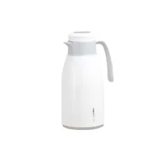 Термос DANIKS ED-160-white, кувшин, колба стекло, с датчиком, 1,6 л., белый (471338)(*5)