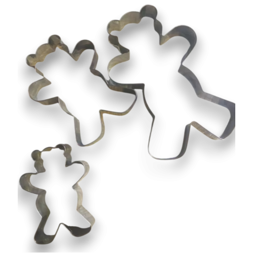 Форма для выпечки (набор) нерж. «Мишка, 3 шт., хром (Y4-5680)(421665)