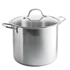 Кастрюля WEBBER, нерж., индукция, 12 л. (BE-128-12L)