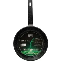 Сковорода REALPRESS В28Нр, черная, 28 см