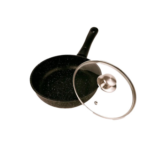 Сковорода ASTIX AS22MW12МП, 22 см, съемная ручка+крышка (AT22MW12)
