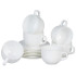 Набор чайный, 210 мл., керамика, LAVENIR, CB210-12 WHITE, 12 пр.