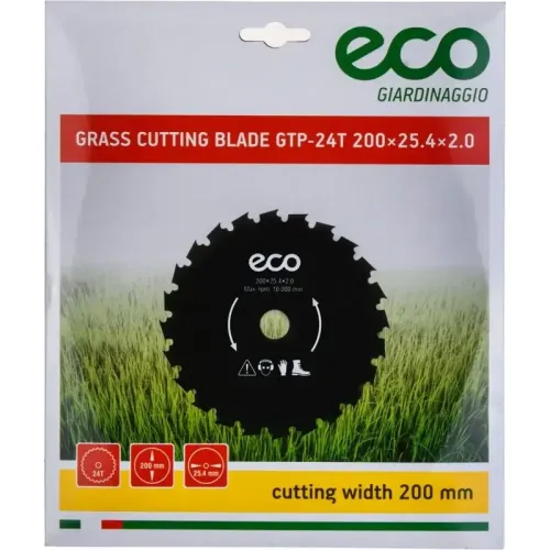 Диск для триммера ECO 200х2.0х25.4 мм (GTP-24T)