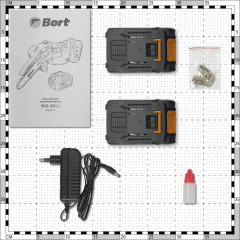 Пила цепная АКБ BORT BKS-216-Li