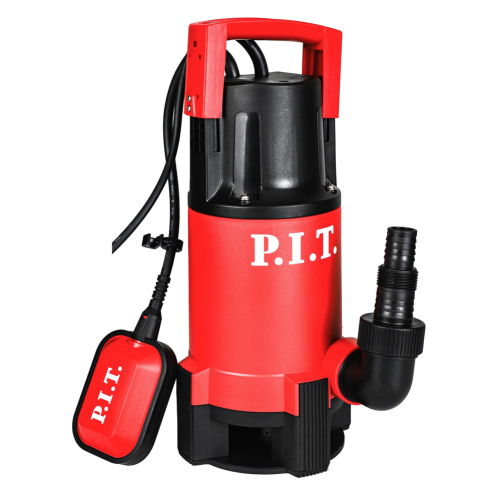 Насос дренажный P.I.T. PSW900-W1, д/грязной воды, 900 Вт, напор 10м, 250л/мин
