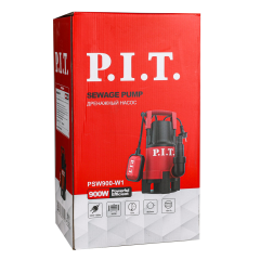 Насос дренажный P.I.T. PSW900-W1, д/грязной воды, 900 Вт, напор 10м, 250л/мин