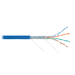 Кабель витая пара UTP 4 Pairs Cat.5E Solid BURO BU-CCA-050-BL  
