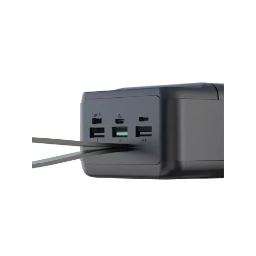 Повербанк 80000 мАч XO - PR-160 черный (*9)