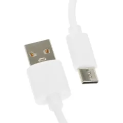 Кабель USB 2.0 A вилка - Type C 1 м Borasco 2А белый (34850)