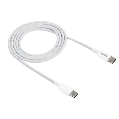 Кабель USB 3.0 Type-C - Type-C 1 м WALKER С850 белый