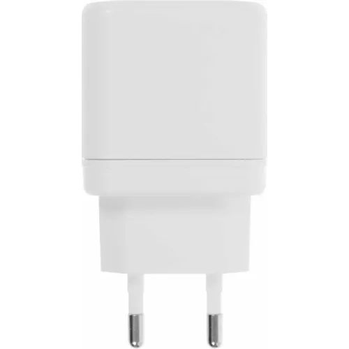 СЗУ Borasco 3.0A двухпортовое + кабель Type-C белое