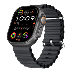Смарт-часы HK10 Ultra  водостойкие черные