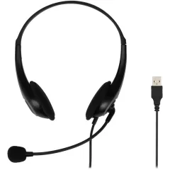 Гарнитура Оклик HS-M300 черный/серый 