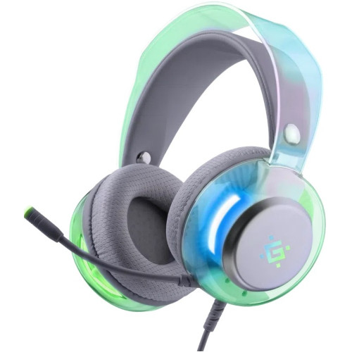 Гарнитура Defender Glitch белый RGB