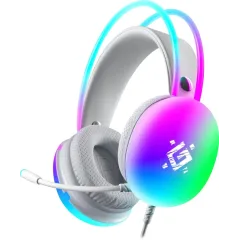 Гарнитура Defender Ignis белый RGB